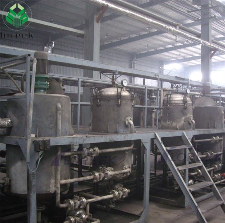 pressure leaf filter application